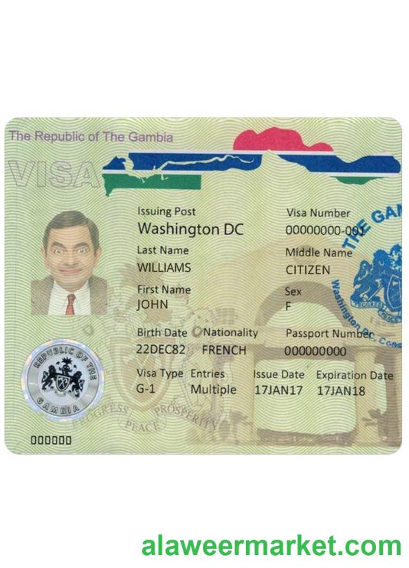 GAMBIA visa